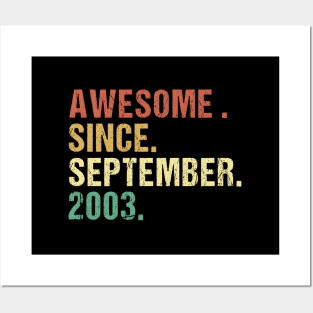 Awesome Since September 2003 20Th 20 Posters and Art